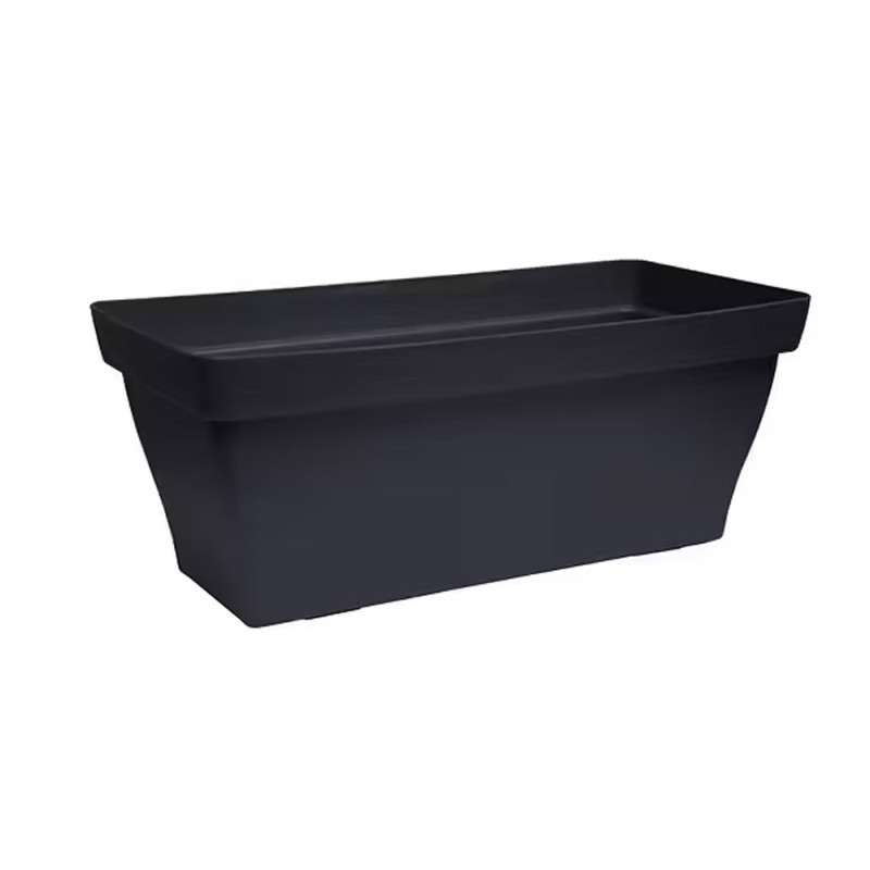 Jardinière Romeo 50cm gris anthracite - Sanifer