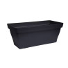 Jardinière Romeo 50cm gris anthracite - Sanifer