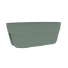 Jardinière Romeo longueur 80 cm coloris vert kaki - Sanifer