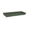 Soucoupe jardinière Romeo longueur 40 cm coloris vert kaki - Sanifer