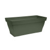 Jardinière Romeo longueur 40 cm coloris vert kaki - Sanifer