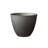 Pot Element rond diamètre 30 cm coloris gris anthracite - Sanifer