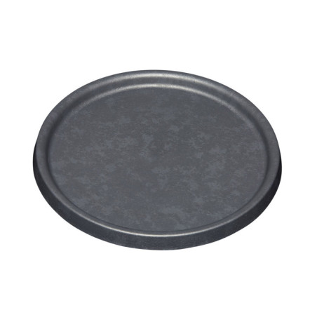 Soucoupe Element conique D.23 cm coloris gris anthracite - Sanifer