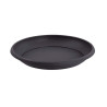 Soucoupe universelle D. 21 cm coloris gris anthracite - Sanifer