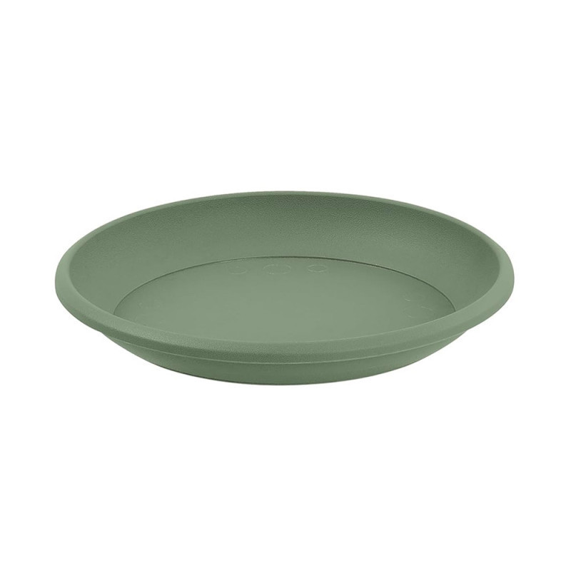 Soucoupe universelle D21 cm coloris vert laurier - Sanifer