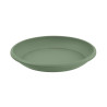 Soucoupe universelle D21 cm coloris vert laurier - Sanifer