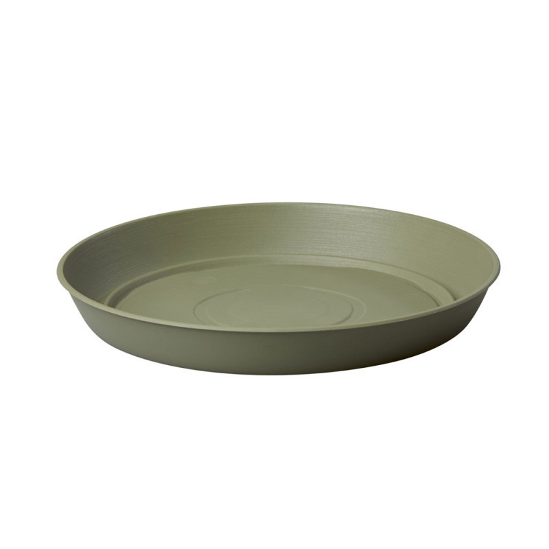 Soucoupe Romeo diamètre 41 cm coloris vert kaki - Sanifer
