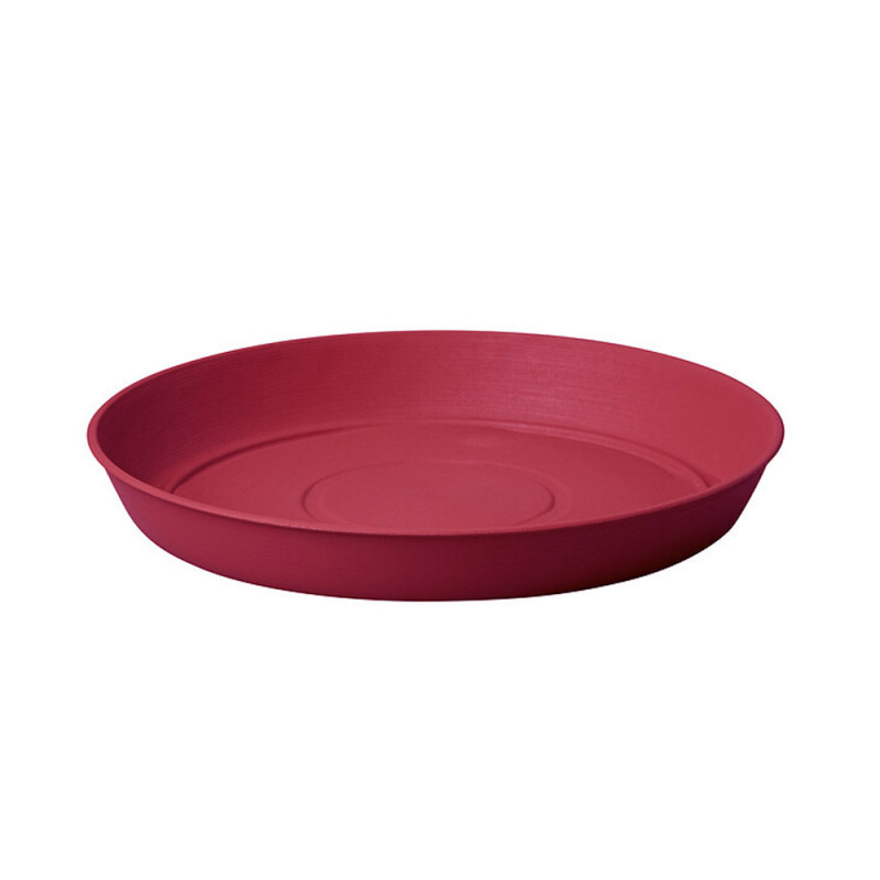 Soucoupe Joy diamètre 23 cm coloris rouge cerise - Sanifer