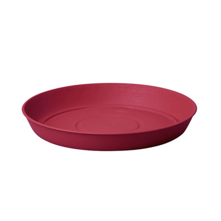 Soucoupe Joy diamètre 15 cm coloris rouge cerise - Sanifer