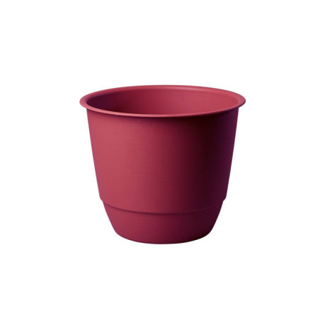 Pot Joy diamètre 30 cm coloris rouge cerise - Sanifer