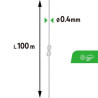 Fil nylon transparent Ø 0,4 mm longueur 100 m Intégration - Sanifer