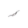 Arrêt cordon ZMK nickelé longueur 66 mm Intégration - Sanifer