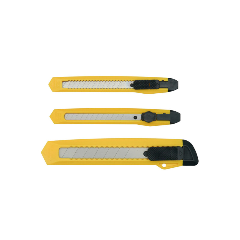 Cutter plastique x3|Sanifer