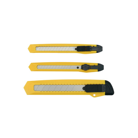 Cutter plastique x3|Sanifer