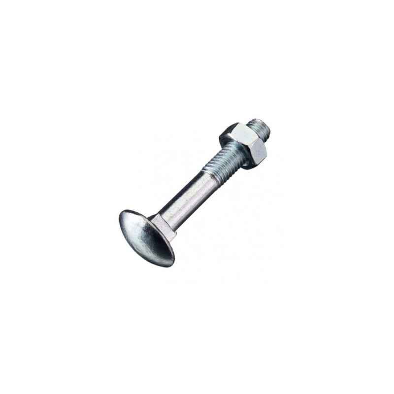 Boulon Tete Ronde Collet Carre 5X30Mm Vrac Pochon 1Kg| Sanifer
