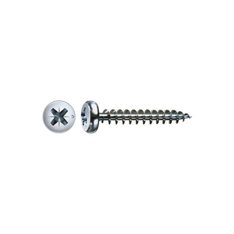 Vis à bois aggloméré tête ronde Pozidriv 5X40Mm Vrac Pochon 1Kg | Sanifer
