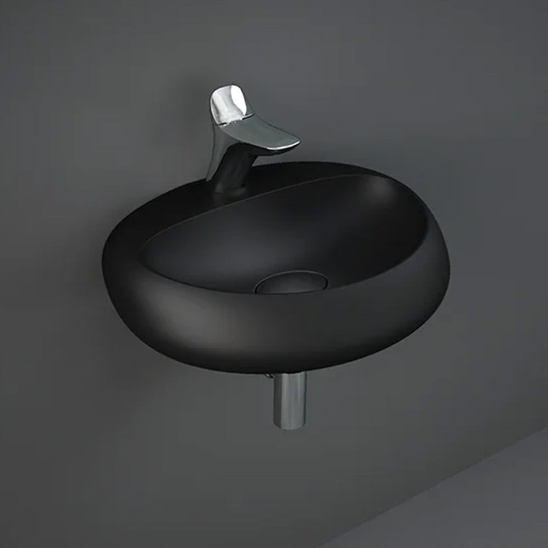 Bonde pour lavabo noir matt | Sanifer