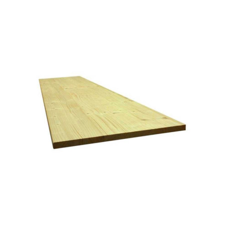 Tablette 2000x600x18mm sapin collees S/F | Sanifer