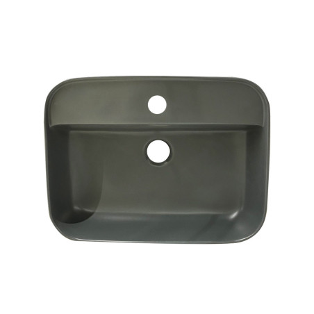 Vasque ZL-2009A matt grey 500x400x110 mm - Sanifer