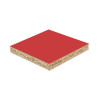 Melaminé rouge kamin 19mm (280x207cm:5.796m²)* | Sanifer