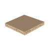 Panneau mélaminé capuccino épaisseur 19mm (280X207cm:5.796m²) - Sanifer