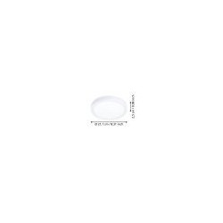 Plafonnier Fueva 6 LED CCT DL 210 WS - Sanifer