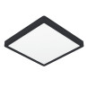 Plafonnier Fueva 6 LED CCT DL 150x150mm nickel- Sanifer