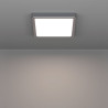 Plafonnier Fueva 6 LED CCT DL 220x220mm chrome - Sanifer