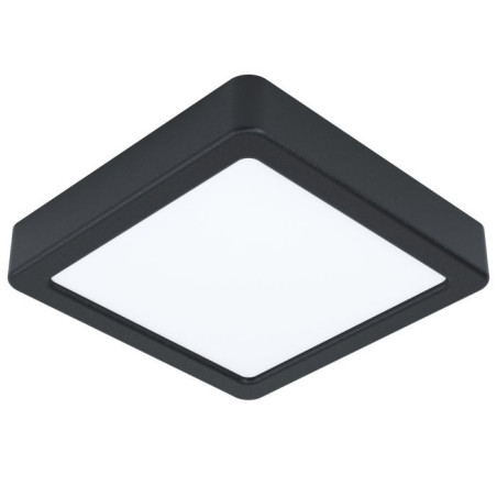Plafonnier Fueva 5 LED CL 160x160mm black 4000K- Sanifer
