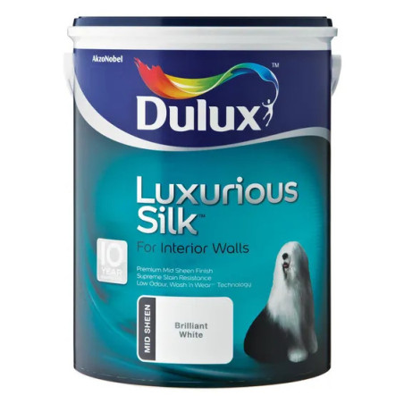 Peinture Luxurious Silk intérieur blanc satin 5 L TBL- Sanifer