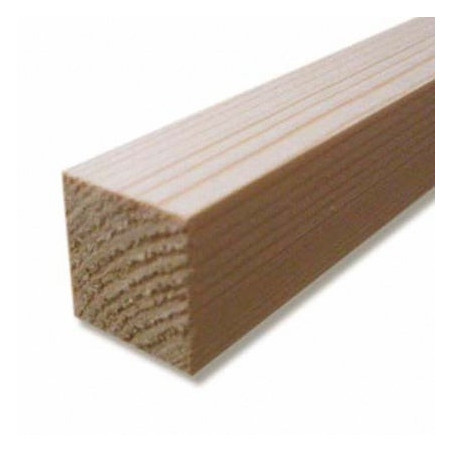 Tasseaux rabotés sapin du Nord 2395x26x69 mm - Sanifer