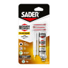 Colle reparation type epoxy Resist plastique SADER  10g|Sanifer