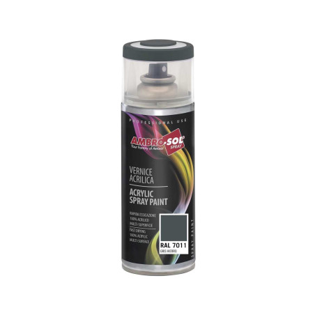 Aérosol 400 ml RAL7011 gris fer NRS | Sanifer