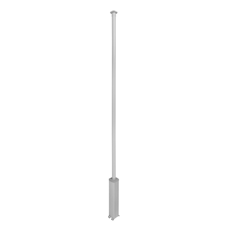 Colonne 4 compartiments 45 3,3 m aluminium - Sanifer