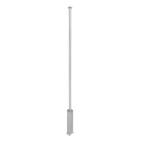 Colonne 4 compartiments 45 3,3 m aluminium - Sanifer