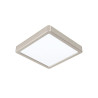 Fueva 5 LED CL 210x210 nickel mat 3000K - Sanifer