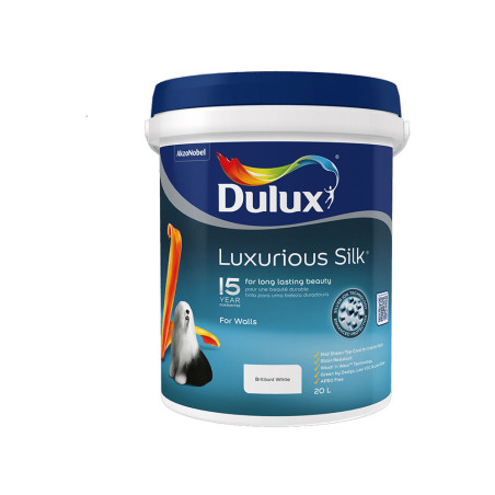 Peinture Lux Silk intérieur blanc satin 20 L TBL - Sanifer