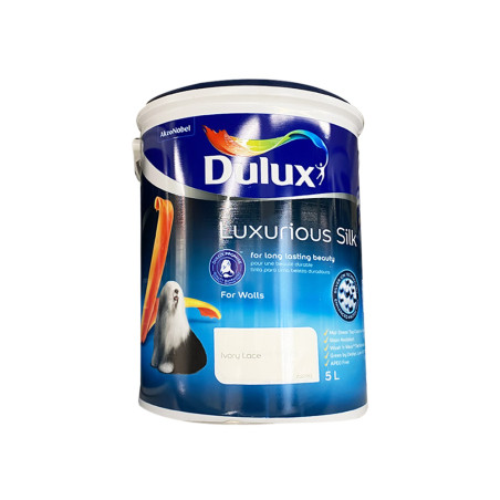Peinture Lux Silk intérieur ivoire 5 L TBL - Sanifer