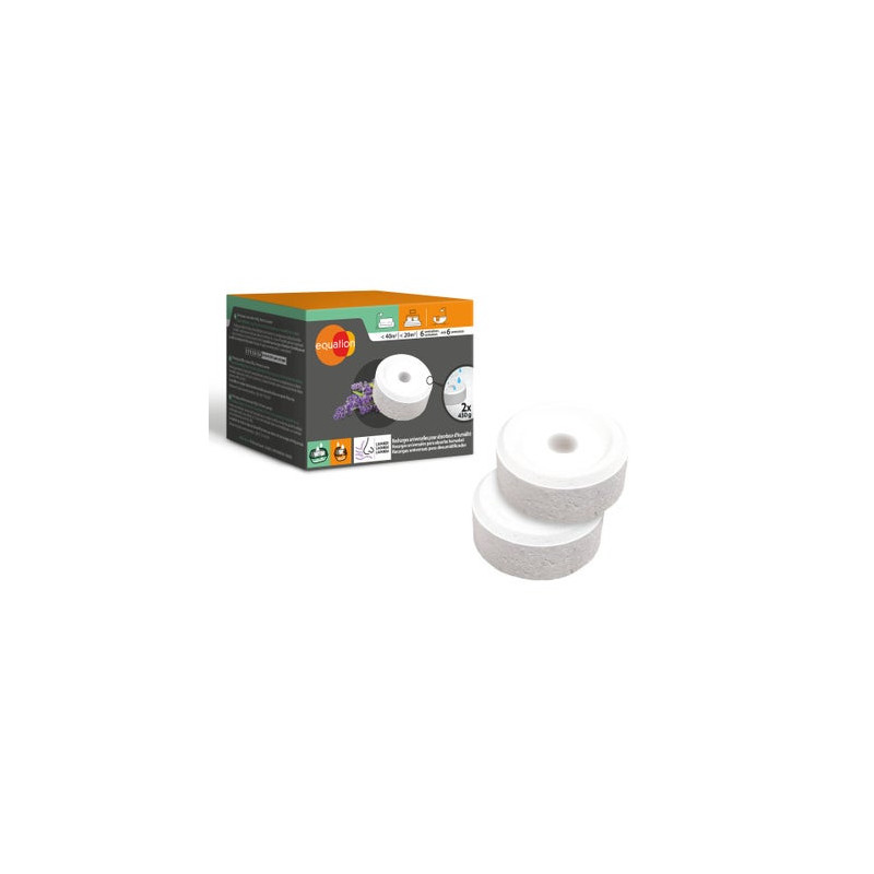Recharge Absorbeur Humidite Equation Galet 450G Lavande X2 - Sanifer