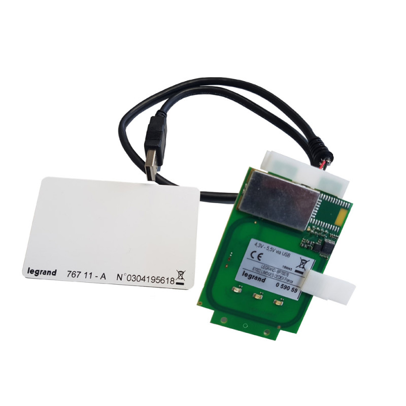 Kit lecteur RFID pour bornes Premium pour véhicule électrique - Sanifer