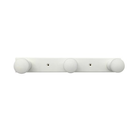 Porte-manteau Olga 3 crochets blanc - Sanifer