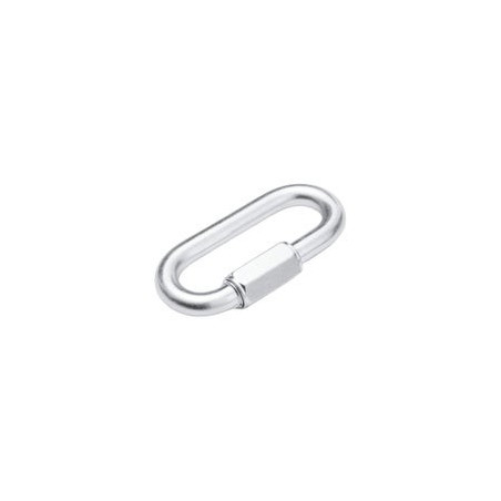 Maillon rapide acier zingué 10x90 mm 550 kg - Sanifer