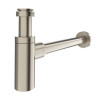 Siphon découpable Ø 32mm chromé brossé - Sanifer