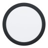 FUEVA5  spot en saillie rond noir led 10,5w neutral white d1 | Sanifer