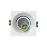 Spot carré blanc 93x93 mm GU10 220 V - Sanifer