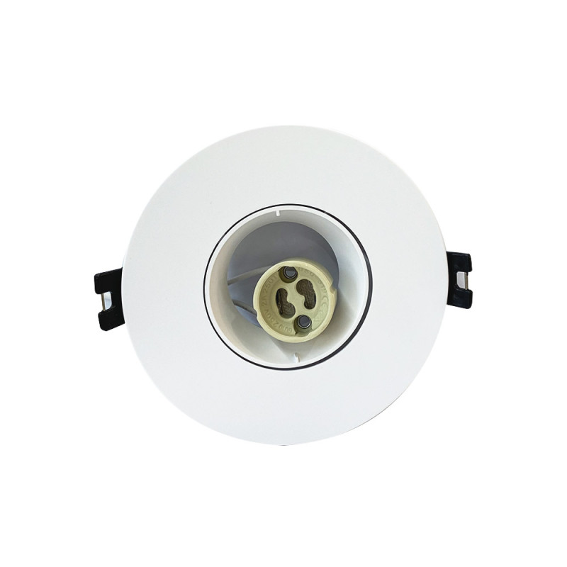 Spot rond blanc Ø 110 mm GU10 220 V - Sanifer