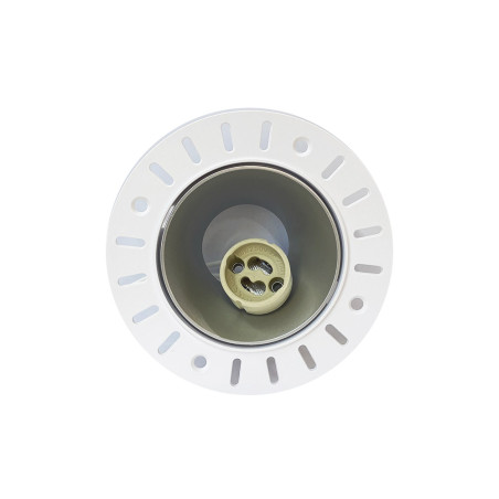 Spot rond blanc/doré Ø 110 mm GU10 220 V - Sanifer
