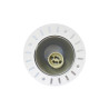Spot rond blanc/doré Ø 110 mm GU10 220 V - Sanifer