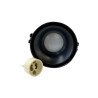 Spot rond noir Ø 87 mm GU10 220 V - Sanifer