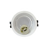 Spot rond blanc Ø 82 mm GU10 220 V - Sanifer